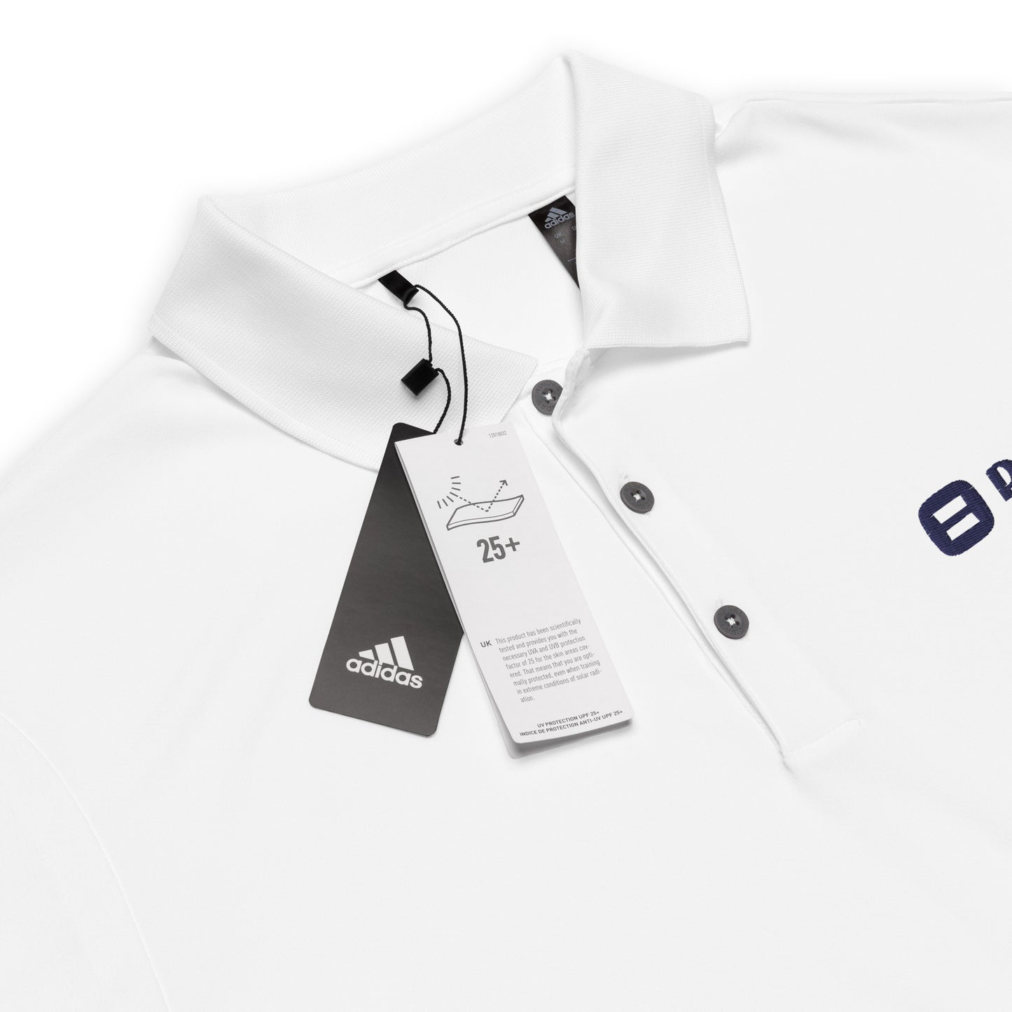 Embroidered Logo Adidas Performance Polo Shirt