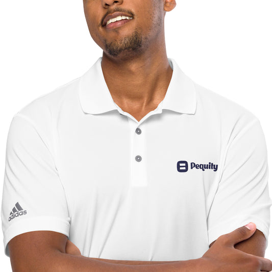 Embroidered Logo Adidas Performance Polo Shirt