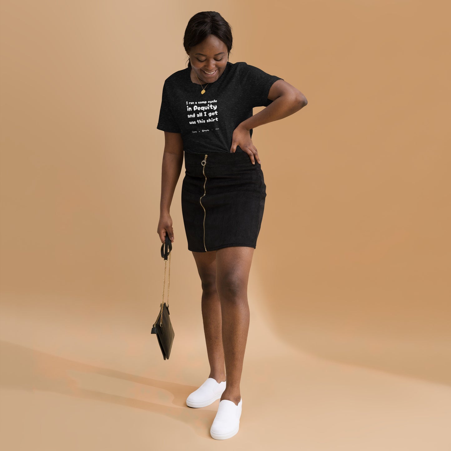 Pequity x Canva 2023 Comp Cycle | All I got was this shirt | Unisex T-shirt