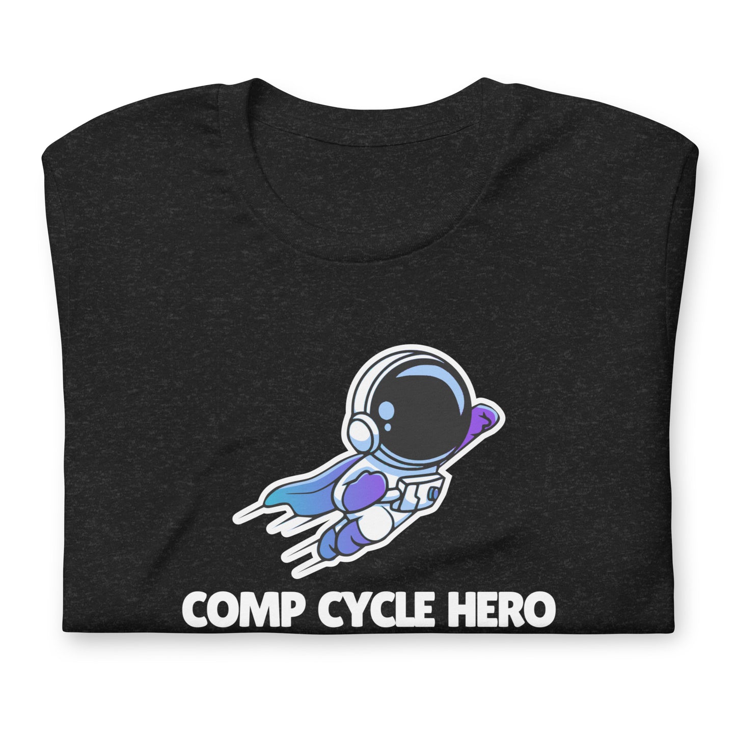 Pequity x Canva 2023 Comp Cycle | Comp Cycle Hero | Unisex T-shirt