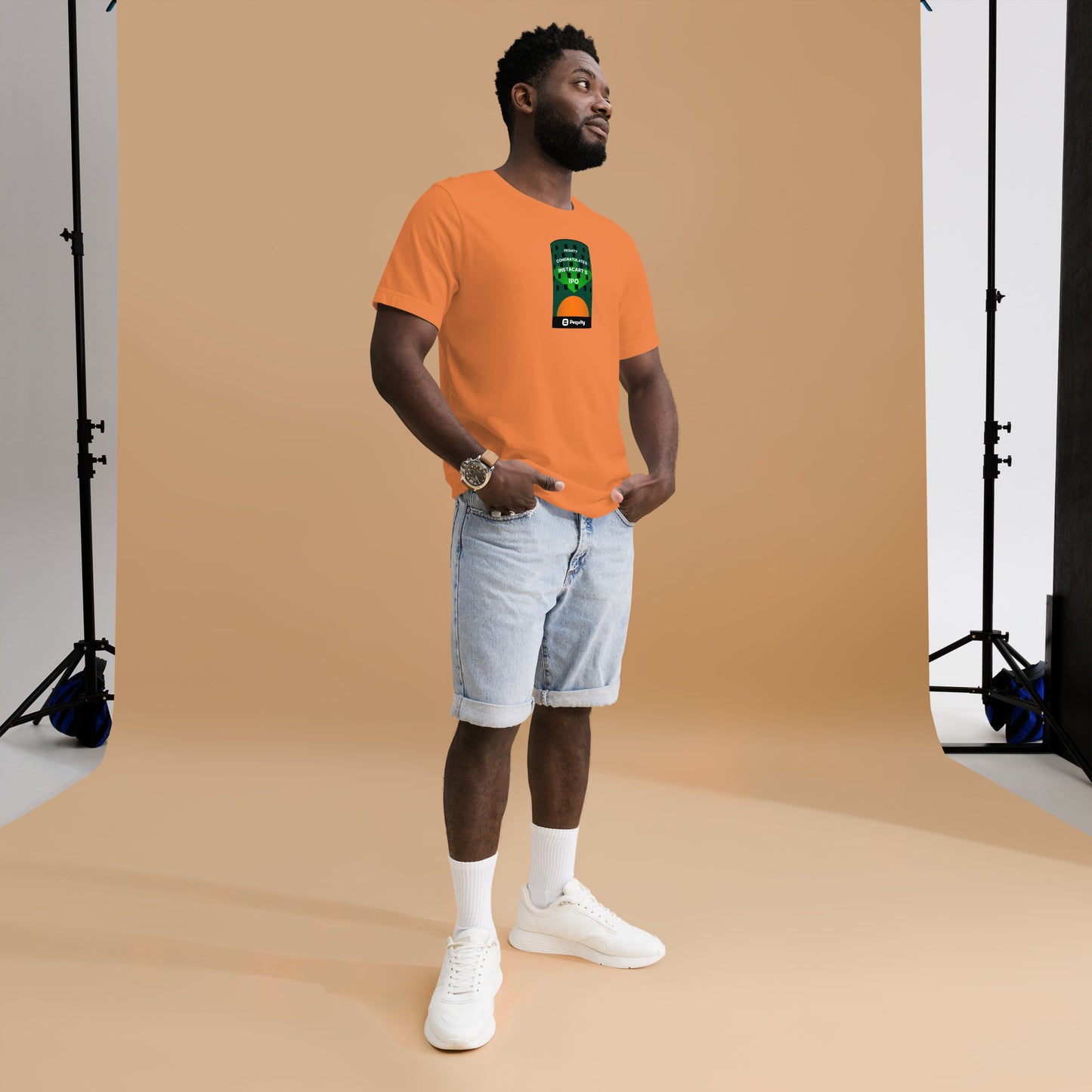 Pequity x Instacart IPO | NASDAQ Unisex t-shirt