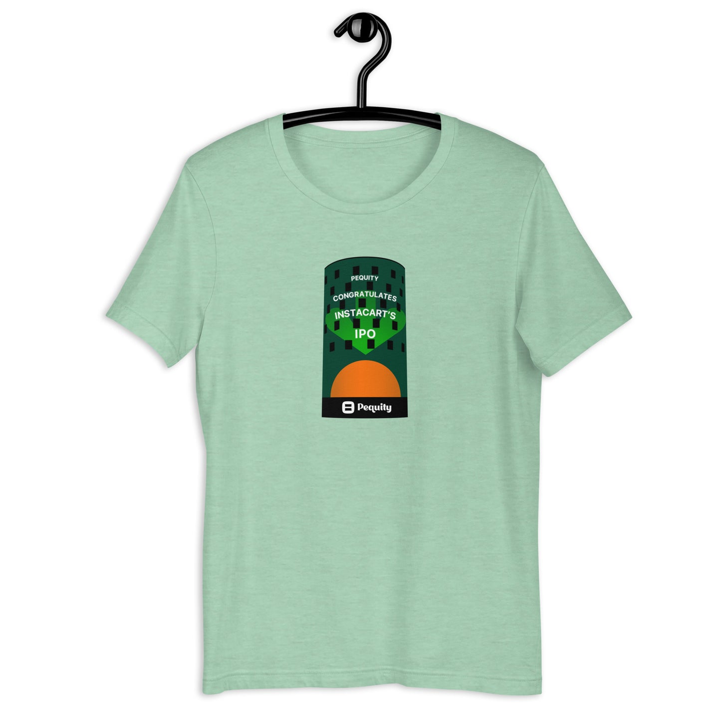 Pequity x Instacart IPO | NASDAQ Unisex t-shirt