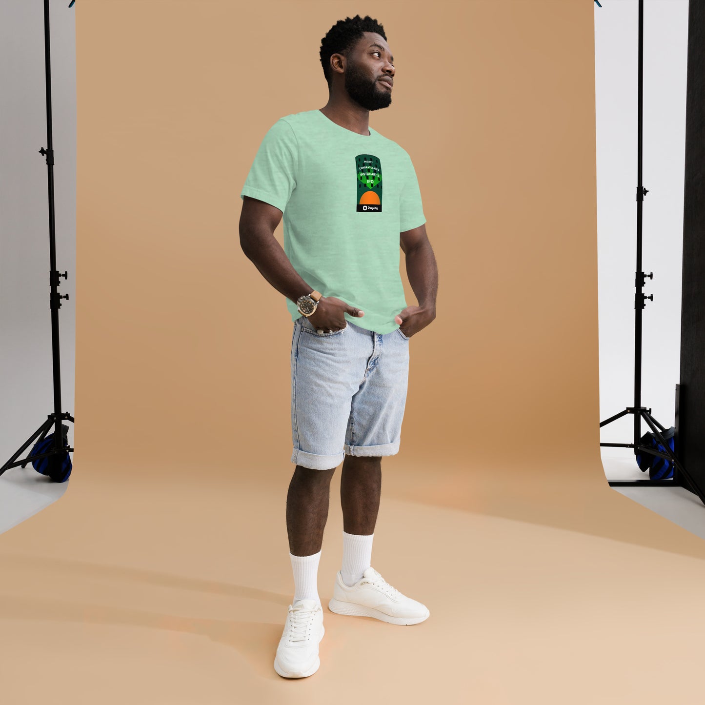 Pequity x Instacart IPO | NASDAQ Unisex t-shirt