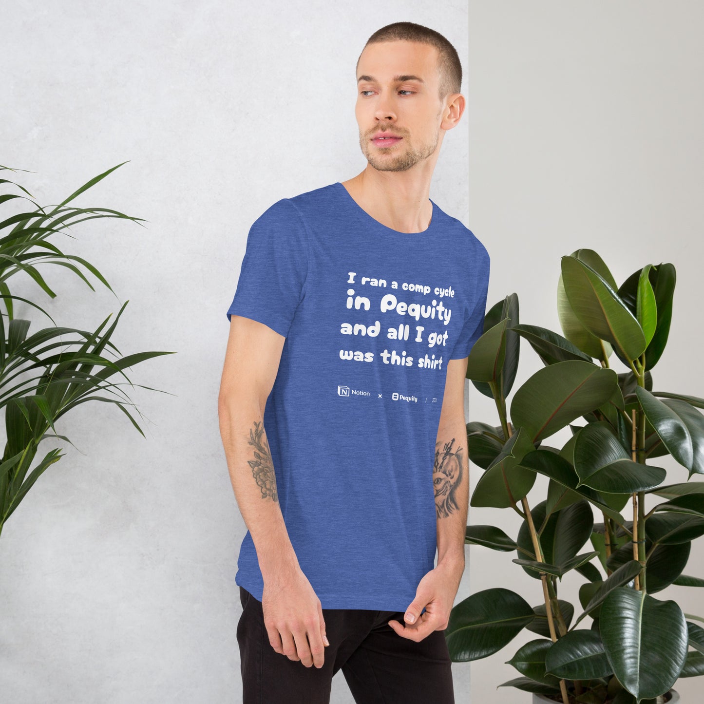 Pequity x Notion 2024 Comp Cycle | All I got was this shirt | Unisex T-shirt