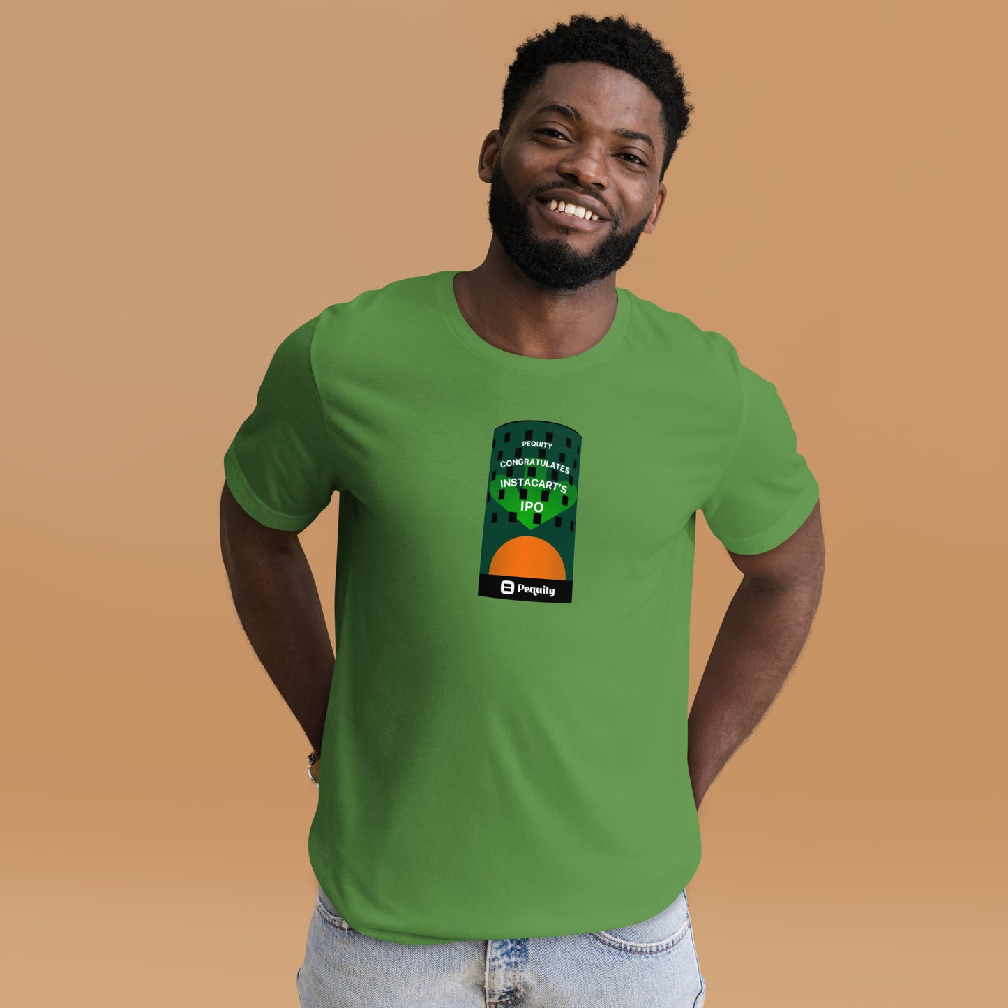 Pequity x Instacart IPO | NASDAQ Unisex t-shirt