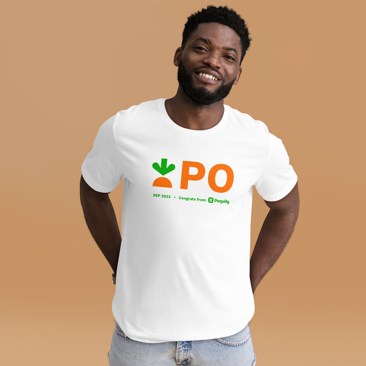 Pequity x Instacart IPO | Carrot Unisex t-shirt