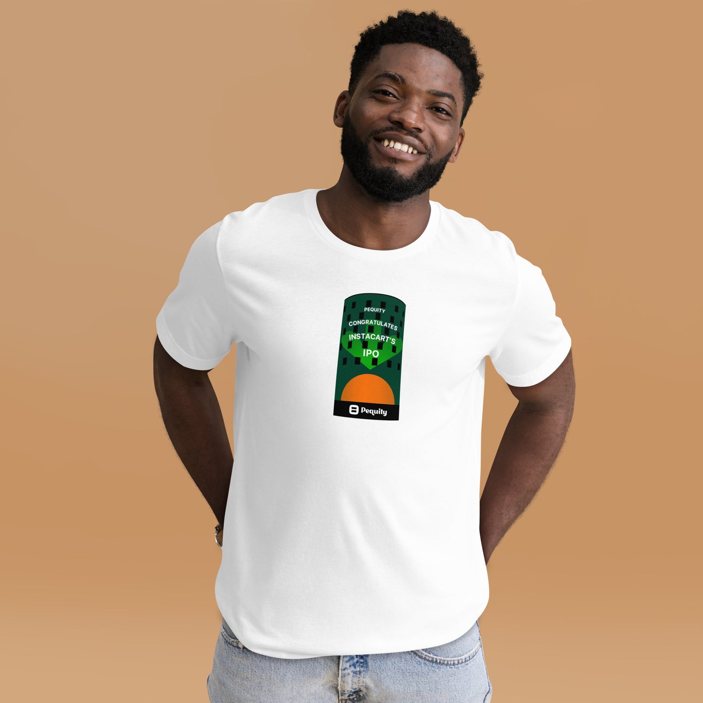 Pequity x Instacart IPO | NASDAQ Unisex t-shirt