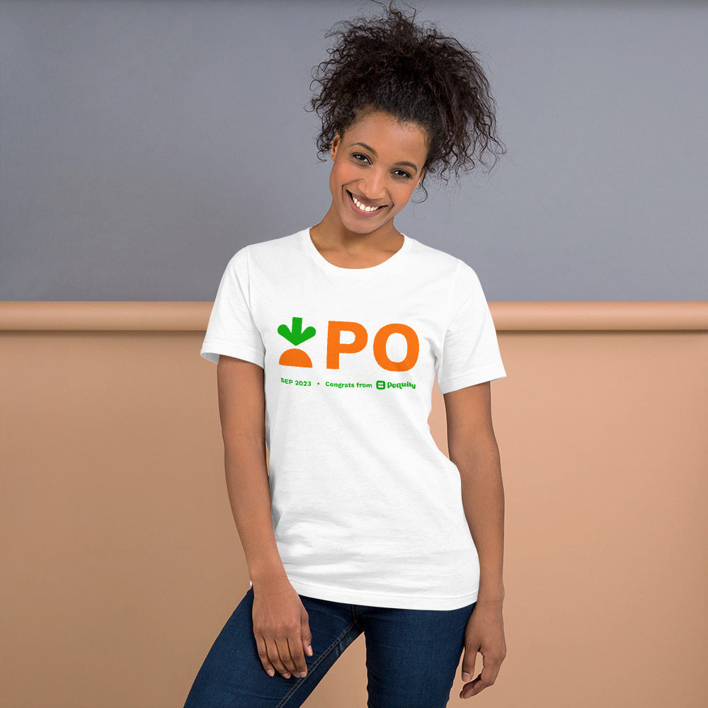 Pequity x Instacart IPO | Carrot Unisex t-shirt