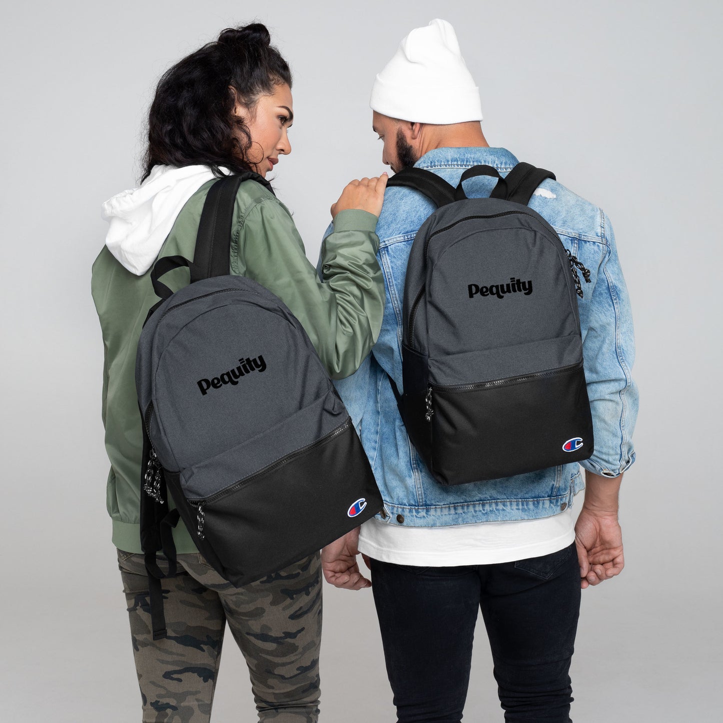 Embroidered Logo Champion Backpack