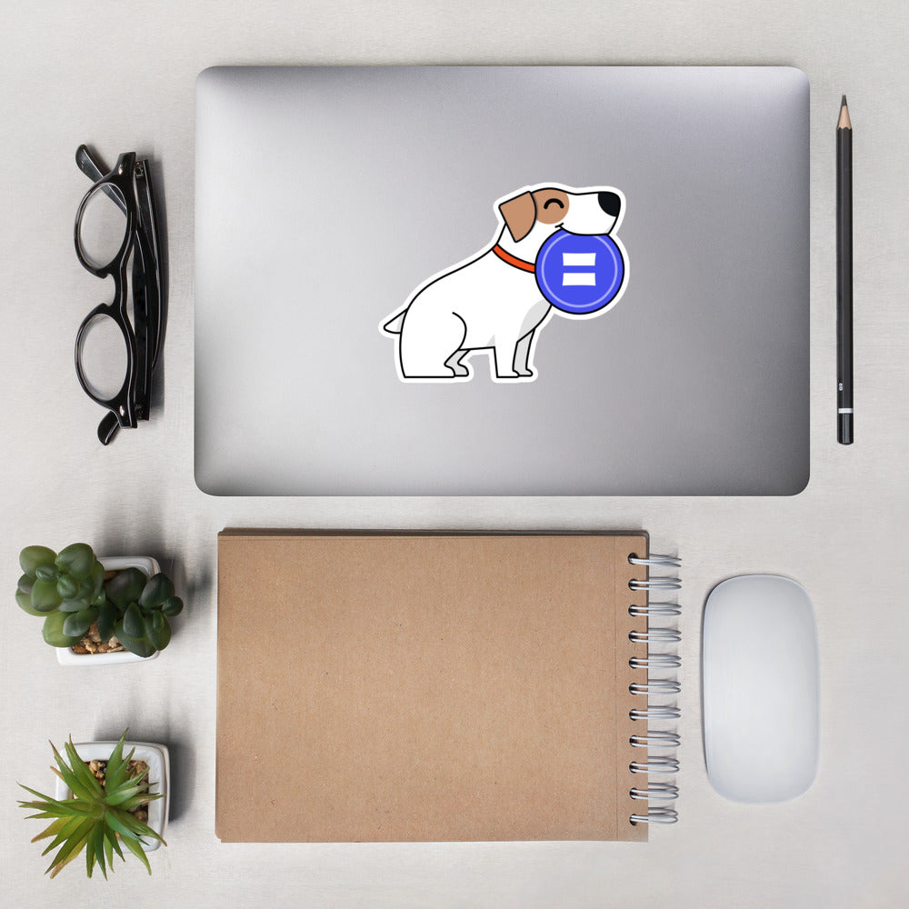 Pequity Pup Kiss-Cut Stickers